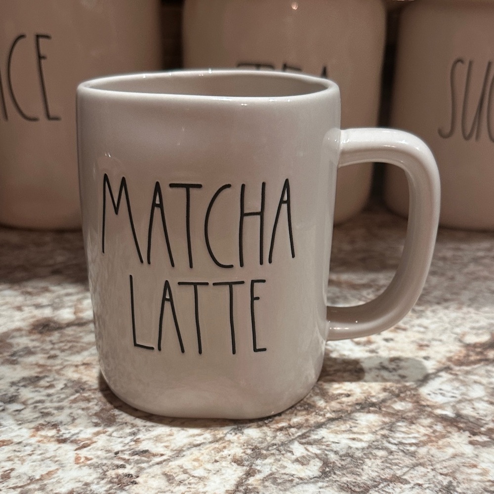 Rae Dunn White Matcha Latte Mug